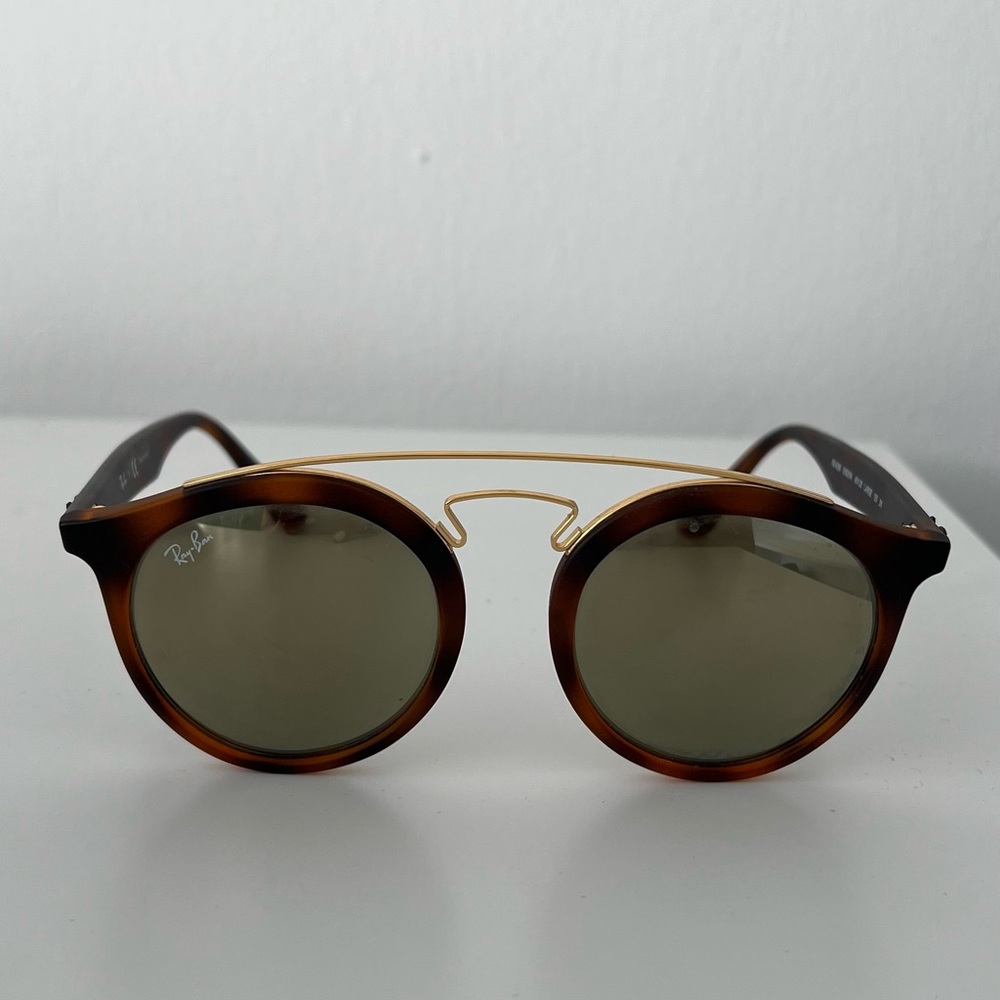 Ray-Ban Gatsby Round Tortoise Shell Sunglasses